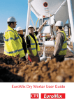 EuroMix Dry Mortar User Guide