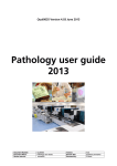 Pathology user guide 2013 - Queen Elizabeth Hospital King's Lynn