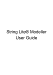 String Lite® Modeller User Guide