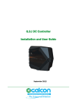 G.S.I DC Controller Installation and User Guide