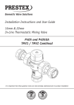 Installation Instructions and User Guide 15mm