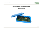 SGA01 Strain Gauge Amplifier User Guide