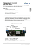 Installation instruction and user guide LONWORKS FTT