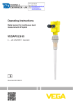 Operating Instructions - VEGAPULS 65 - 4 … 20 mA/HART - two-wire