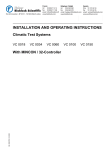 INSTALLATION AND OPERATING INSTRUCTIONS