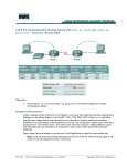 Lab 9.3.5 Troubleshooting Routing Issues with show ip route and