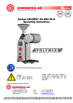 System POLYMIX® PX-MFC 90 D Operating Instructions