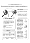 Twin Cam Operating Instructions Twin Cam Overview Balancing