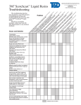 3M™ Scotchcast™ Liquid Resins Troubleshooting