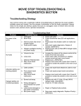 MOVIE STOP TROUBLESHOOTING