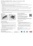 Mr Memory Installation Guide - Installing your Computer Memory