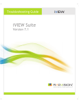 iVIEW Suite Troubleshooting Guide