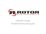 USB ANT+ Dongle Troubleshooting setup guide