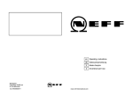 Operating instructions Mode d'emploi Gebrauchsanweisung