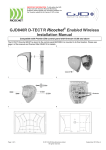 GJD840R D-TECT R Ricochet Enabled Wireless Installation Manual