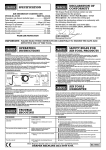 OPERATING INSTRUCTIONS SAFETY RULES FOR AIR TOOL