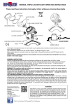 BER0629—TRIPLE LED SPOTLIGHT OPERATING INSTRUCTIONS