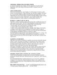 GENERAL OPERATING INSTRUCTIONS POLARITY Electrical Ltd E