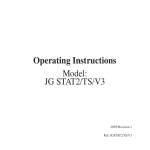 Operating Instructions Model: JG STAT2/TS/V3