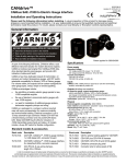 CANdrive installation and operating instructions