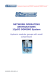 NETWORK OPERATING INSTRUCTIONS 12pCO DOMINO System