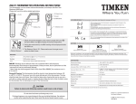 IRG121 TheRmomeTeR opeRaTInG InsTRucTIons