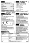 OPERATING INSTRUCTIONS SAFETY RULES FOR AIR TOOL