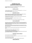 KSW6000 (230v/110V) OPERATING INSTRUCTIONS