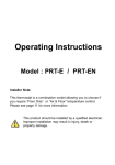 Operating Instructions