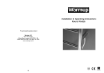 Installation & Operating Instructions Round Models