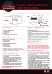 English SS0987E-SS0988E Operating Instructions