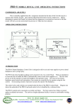 PRO~S MOBILE DENTAL UNIT OPERATING INSTRUCTIONS