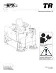 Operating Instructions (EN) - Tomcat Floor Cleaning & Preparation