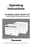 Operating Instructions - Regale Microwave Ovens