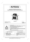 Assembly and Operating Instructions for Outback