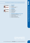 Floor Mixing Unit Operating Instructions