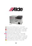 Installation manual - Alde International (UK)