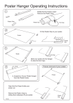 Poster Hanger Operating Instructions