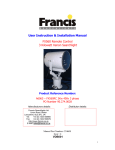 User Instruction & Installation Manual FX560 Remote Control 3