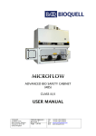 USER MANUAL - Astec Microflow