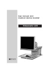 User manual and medical device booklet