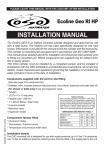 INSTALLATION MANUAL