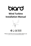 Wind Turbine Installation Manual