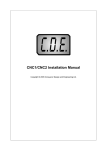CNC1/CNC2 Installation Manual - Conqueror Design & Engineering