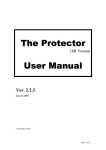 The Protector User Manual