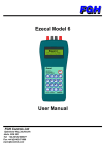 Ezecal Model 6 User Manual - FGH Controls Limited Homepage