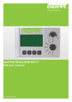 HEATING REGULATOR EPC11 End user manual