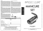 SET MANUCURE [NCW78] User Manual SPORT - Sport