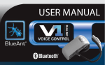 USER MANUAL - BlueAnt Wireless