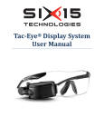 Tac-Eye® Display System User Manual